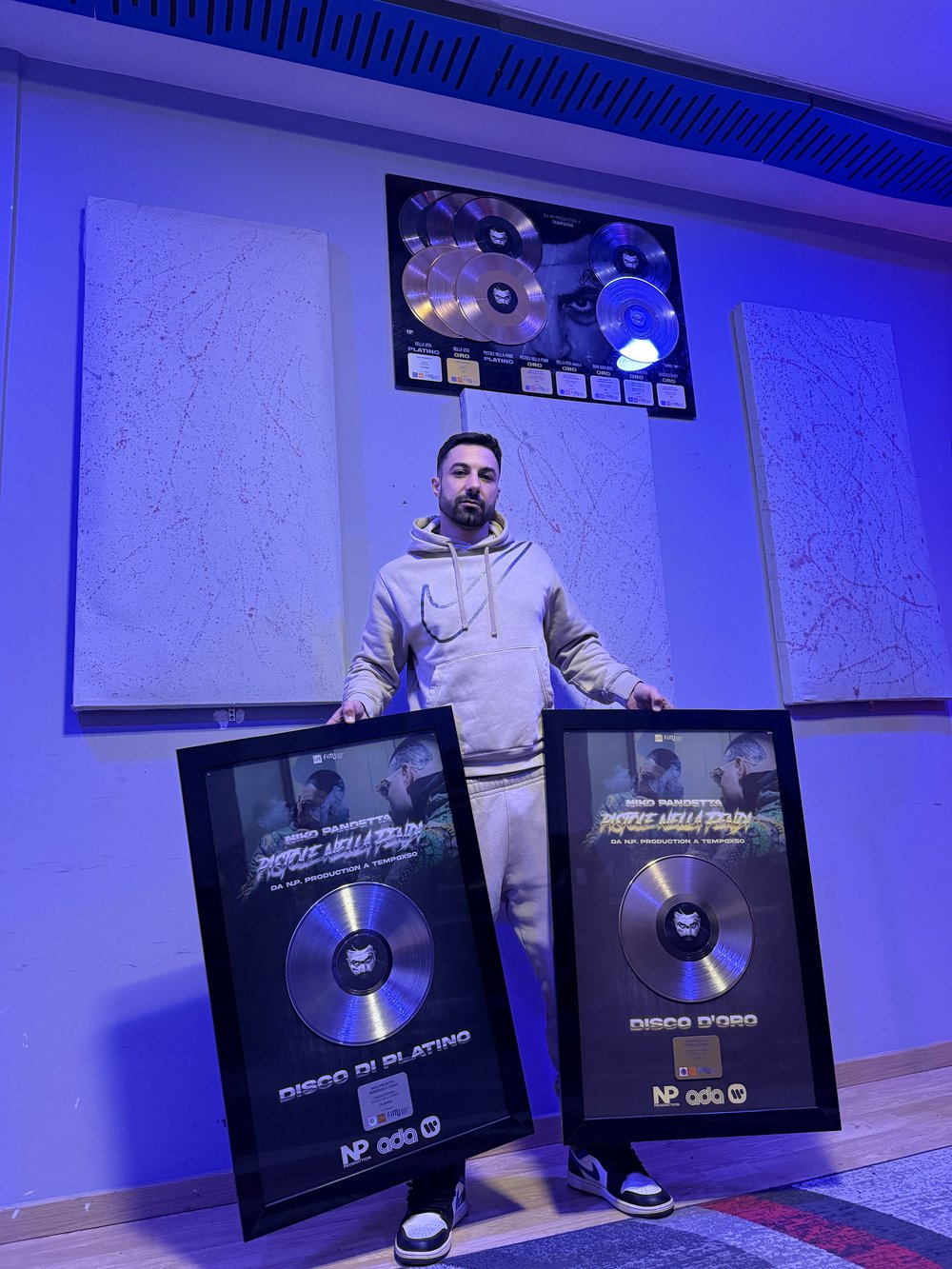 TempoXso con Disco di Platino e Disco d'Oro